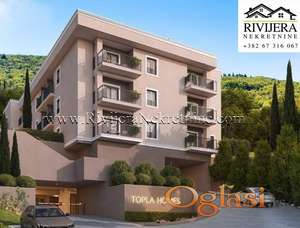 Jednosoban stanu izgradnji Topla 2 Herceg Novi